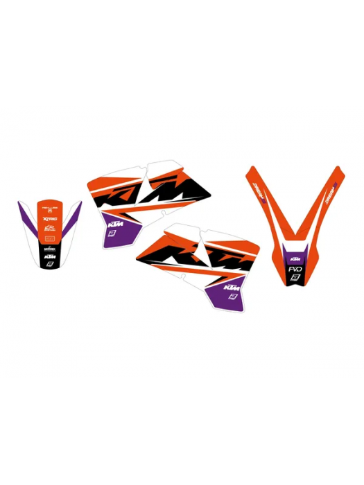 Кит Лепенки BLACKBIRD Racing Dream 5 ЗА KTM SX/EXC/EXC-G 2001-2004